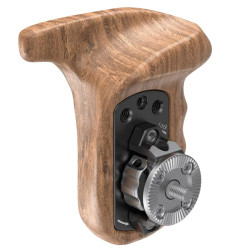 SmallRig 1891 - Wooden grip w/Arri rosette (left)