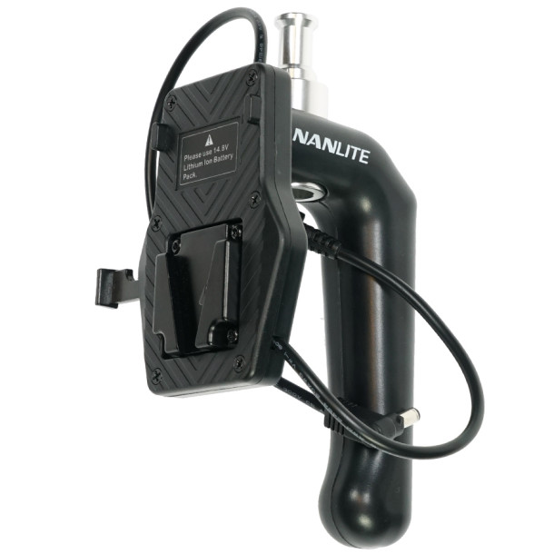 NanLite BH-FZ60-V - V-Lock Battery holder/handle for Forza 60