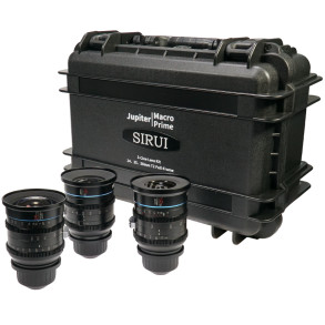 Sirui Jupiter SET A-PL - 24/35/50mm FF T2.0 Macro prime Kit (PL)