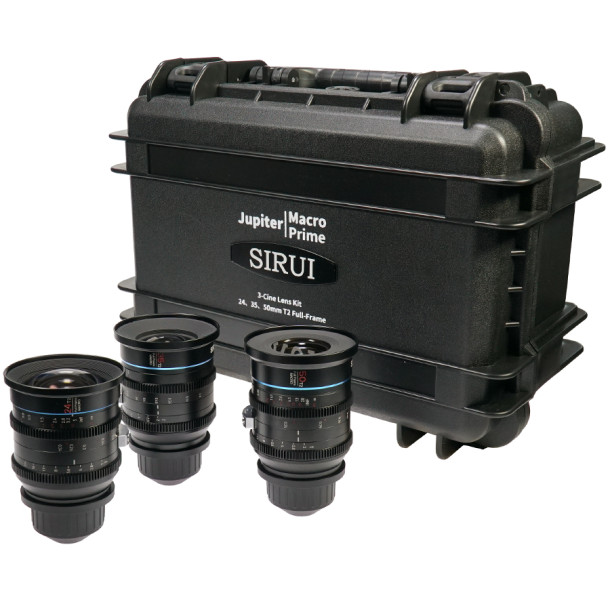 Sirui Jupiter SET A-PL - 24/35/50mm FF T2.0 prime Kit (PL)