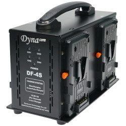 Dynacore DF-4S - 4ch. V-Lock hurtiglader