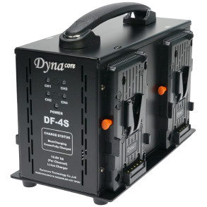 Dynacore DF-4S - 4ch. V-Lock hurtiglader