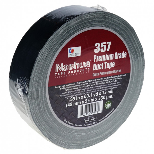 Nashua 357B - premium, Gaffa tape (Black)