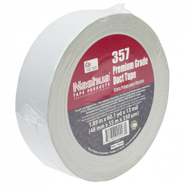 Nashua 357W - premium, Gaffa tape (White)