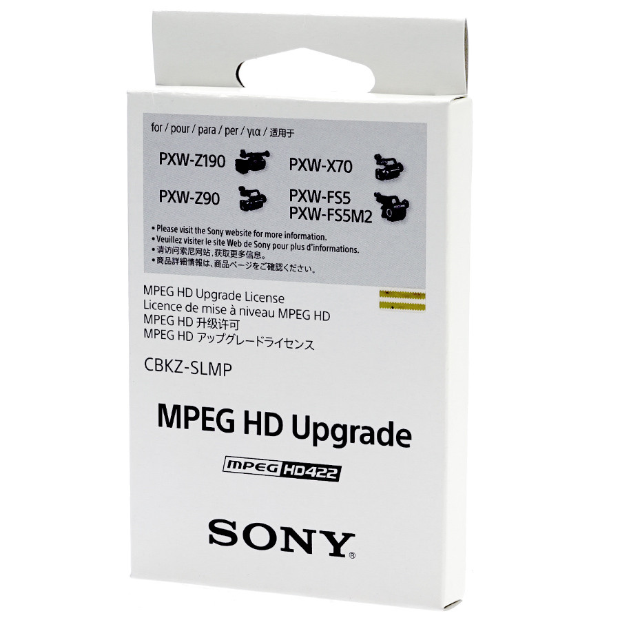 Sony CBKZ-SLMP - MPEG50 til X70/Z90/FS5