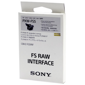 Sony CBKZ-FS5RIF - RAW til FS5