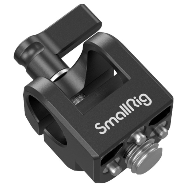 SmallRig 4171 - 15mm Single Rod Holder for 3/8" Arri Locating Pins