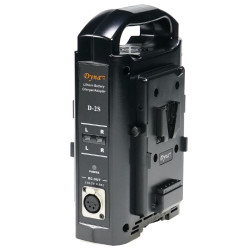 Dynacore D-2S - 2ch. V-Lock lader m/PSU
