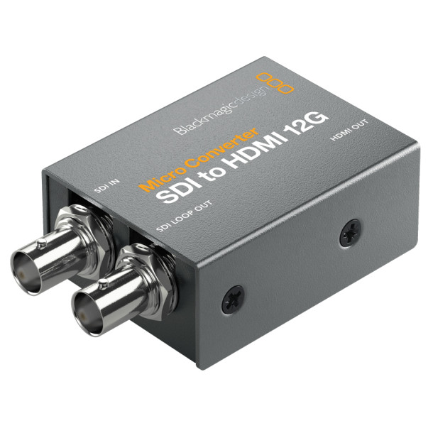 Blackmagic - Micro Converter - 12G SDI to HDMI (inkl. PSU)