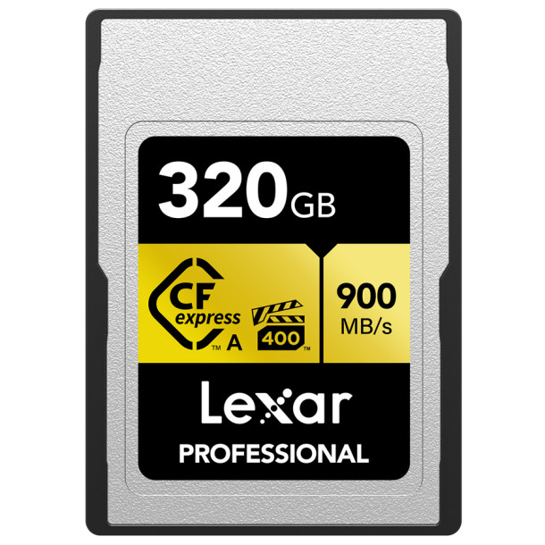 Lexar GOLD320G - 320GB CFexpress Pro Type A 900/800 MB/s