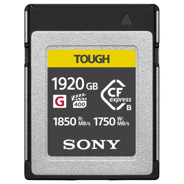Sony CEB-G1920T - 1920GB VPG400 CFexpress Type B Tough