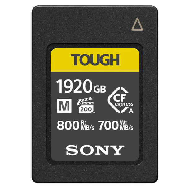Sony CEA-M1920T - 1920GB CFexpress Type A Tough 800/700 MB/s