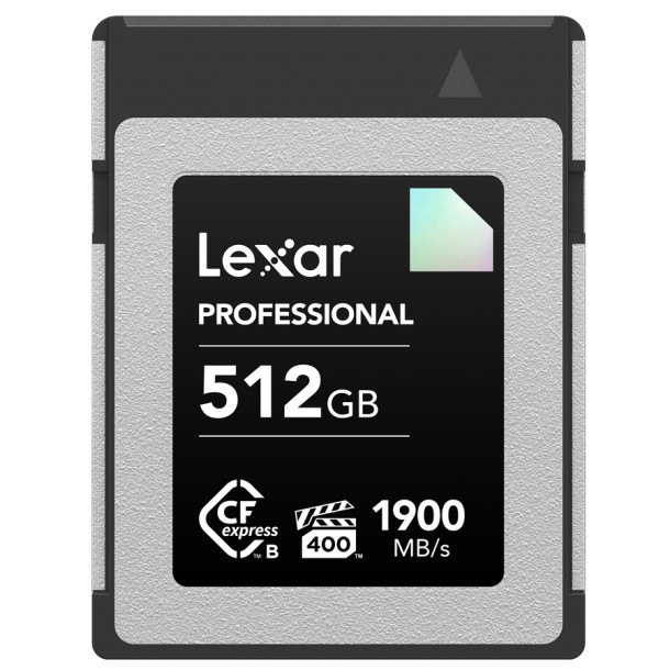 Lexar PRO Diamond - 512GB VPG400 CFexpress Pro Type B 1900/1700 MB/s