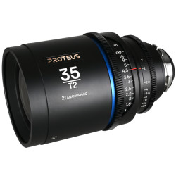 Laowa Proteus 35mm T2 2x Anamorph, Blue Flair, Metrisk (PL)