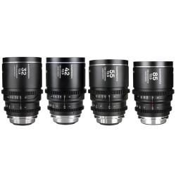 Laowa Nanomorph 1.5X FF T2.9 prime Bundle (Silver)