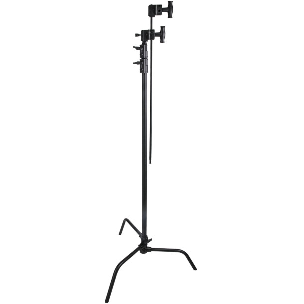 Kupo CS-40MKB - 40" C-Stand w/ Sliding Leg &amp; Arm (Black)