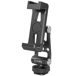 SmallRig 4382 - Metal Phone Holder w/ Cold Shoe Mount