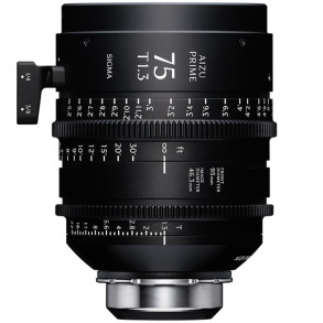 Sigma Aizu 75mm T1.3 - Large Format Cine Prime - PL (Metric)