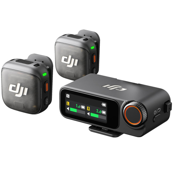 DJI Mic 3, Dual TX Advanced Mini Wireless Microphones