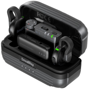 SmallRig 5715 - S70 Wireless Microphone All-in-One - black