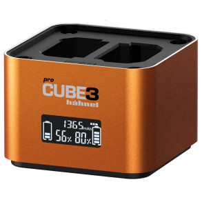 H�hnel Procube 3 S - Dobbeltlader til bl.a. NP-FZ & FW