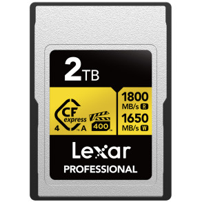 Lexar GOLD2T - 2TB CFexpress Pro Type A 1800/1650 MB/s