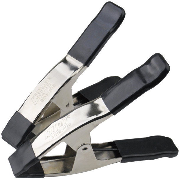 Kupo KCP-359-BK - 2 pcs. Large Steel Spring A-Clamp - Black