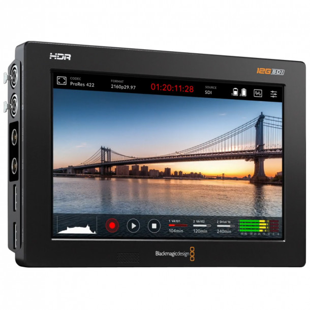 Blackmagic - Video Assist 7" 12G HDR 4K monitor/recorder