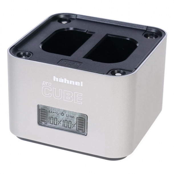 Hhnel Procube 2 C - Dobbeltlader til bl.a. LP-E6