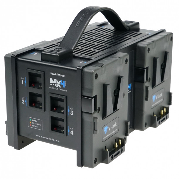 Hawk-Woods VL-MX4 - 4-Channel V-Lock simultan charger