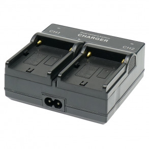 Dynacore DV-2S - Dual oplader for NP-F batteri