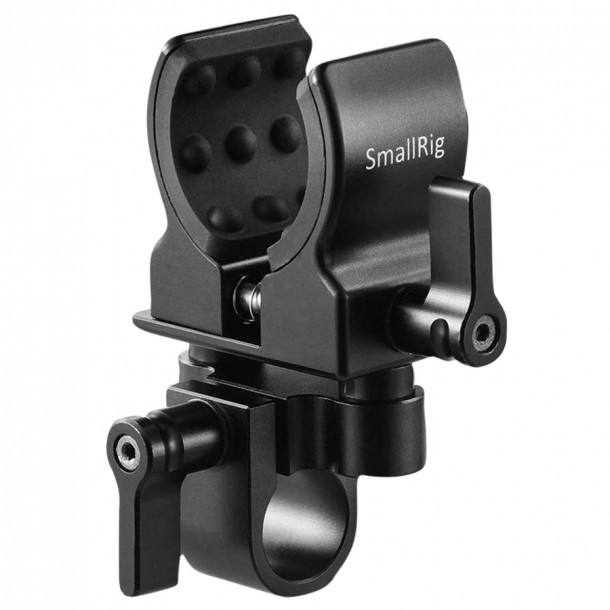 SmallRig 1993 - Mic. Clamp Mount w/15mm rod clamp