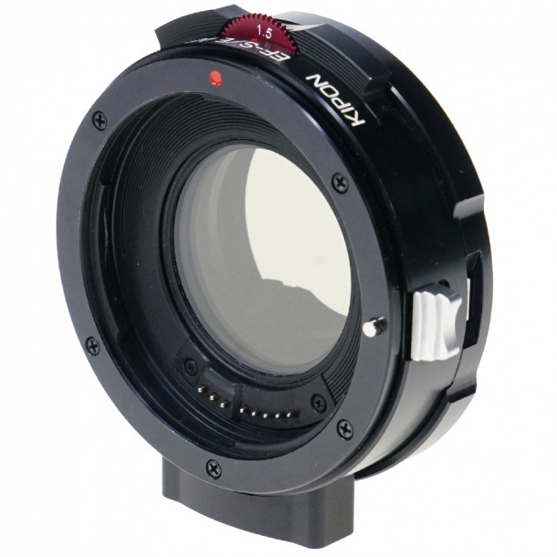 Kipon EF-S/E AF ND - EF til E adapter m/vario ND