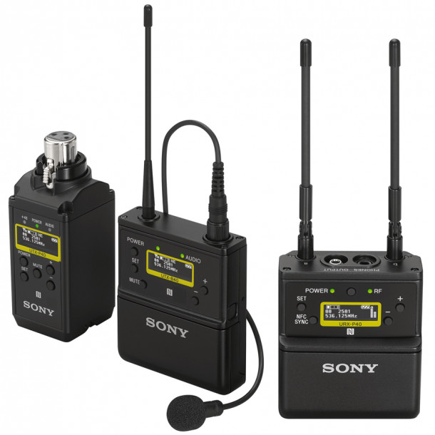 Sony UWP-D26 - XLR og bodypack trdls RX/TX