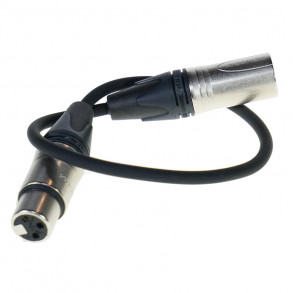 XLR M/F XLR-XLR kabel 20cm