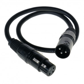 XLR M/F XLR-XLR kabel 50cm