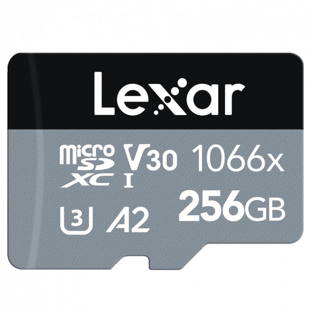 Lexar Micro SDXC 256GB 1066X UHS-I (V30) 160/120MB/s
