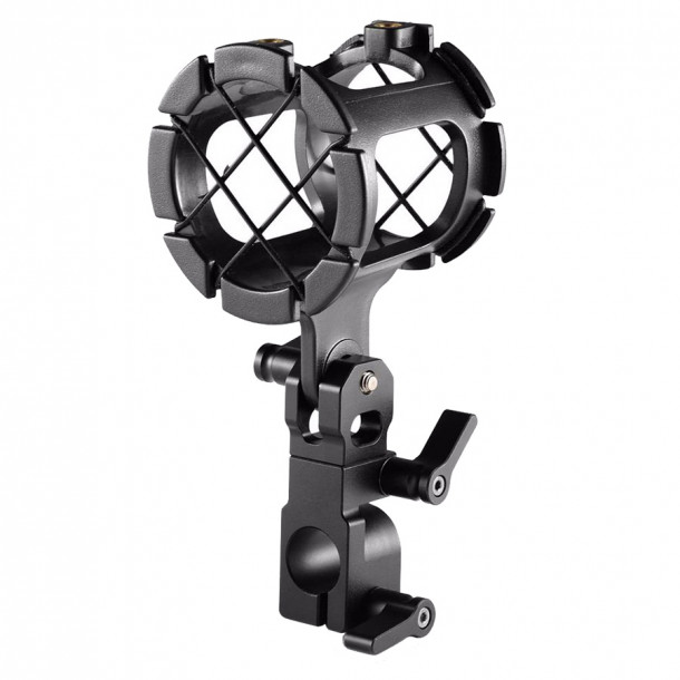 SmallRig 1802 - Mic. Shock Mount w/15mm rod clamp