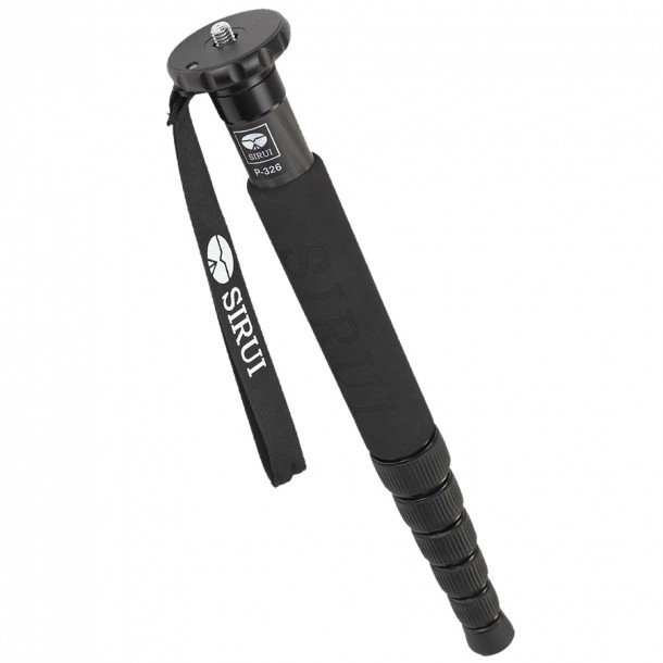 Sirui P-326 - 6 leds kulfiber monopod