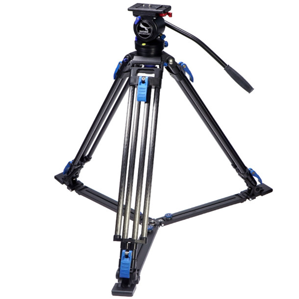 Panther System T6 - Two Stage Carbon Tripod &amp; Bag - restlager
