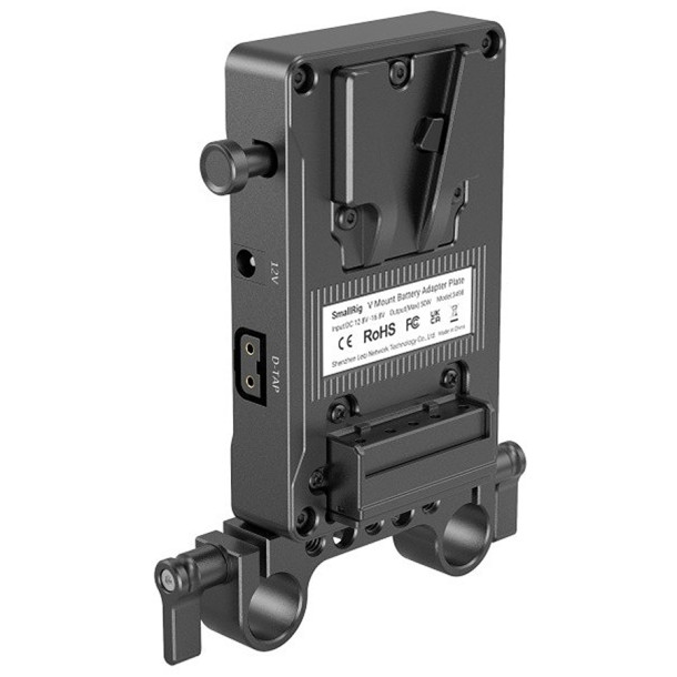 SmallRig 3498 - mini V-Lock Plate w/15mm bridge