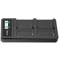 SmallRig 4086 - Dual Charger for NP-F batteries