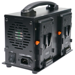 Dynacore DF-4S - 4ch. V-Lock hurtiglader