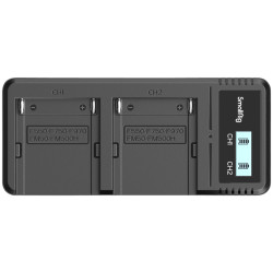 SmallRig 4086 - Dual Charger for NP-F batteries