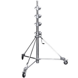 Kupo 756 - Jumbo Wind-Up Stand w/ Bracked Wheels