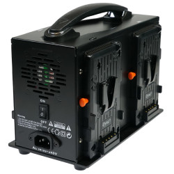 Dynacore D-4S - 4ch. V-Lock lader