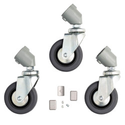 Manfrotto 109 - Light-stand wheels w/o Brake