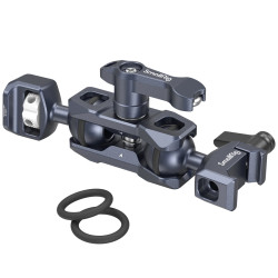 SmallRig 3875 - Double ball arm w/ Nato Clamp - 1/4" Locking pins