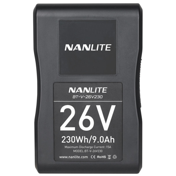 Nanlite BT-V-26V230 - 26V V-mount battery