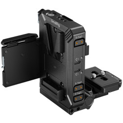 SmallRig 5227 - V-Lock Battery Plate for Arca-Swiss with Screen holder.